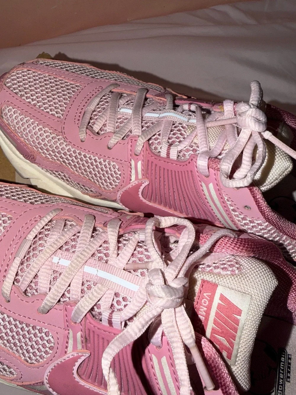Nike Pink Mesh Athletic Shoes